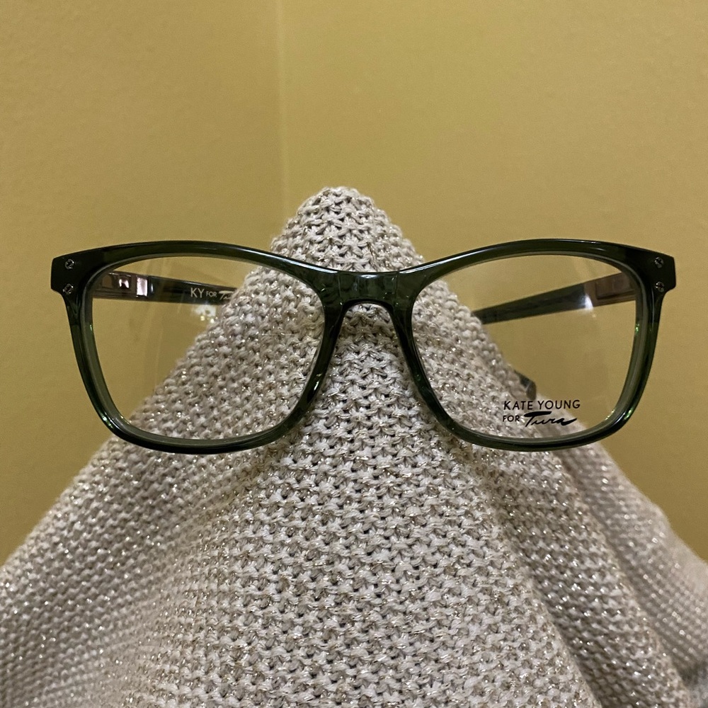 Kate Young for Tura K114 Green NEW 53-17-140 Women’s Eyeglass Frame
